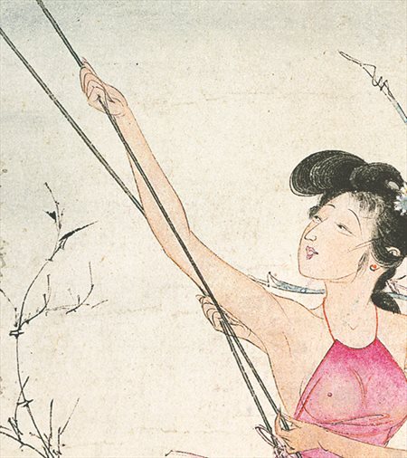 五营-胡也佛的仕女画和最知名的金瓶梅秘戏图